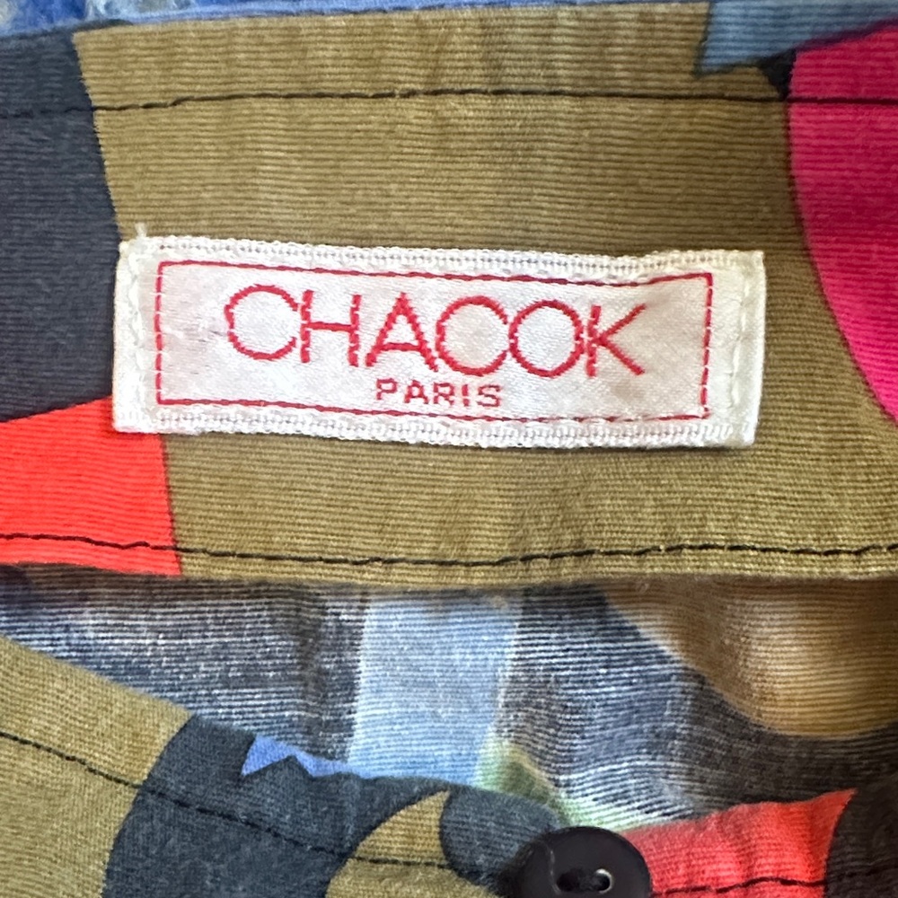 Rare model 623‑50196 Chacok Paris Multicolor Shirt